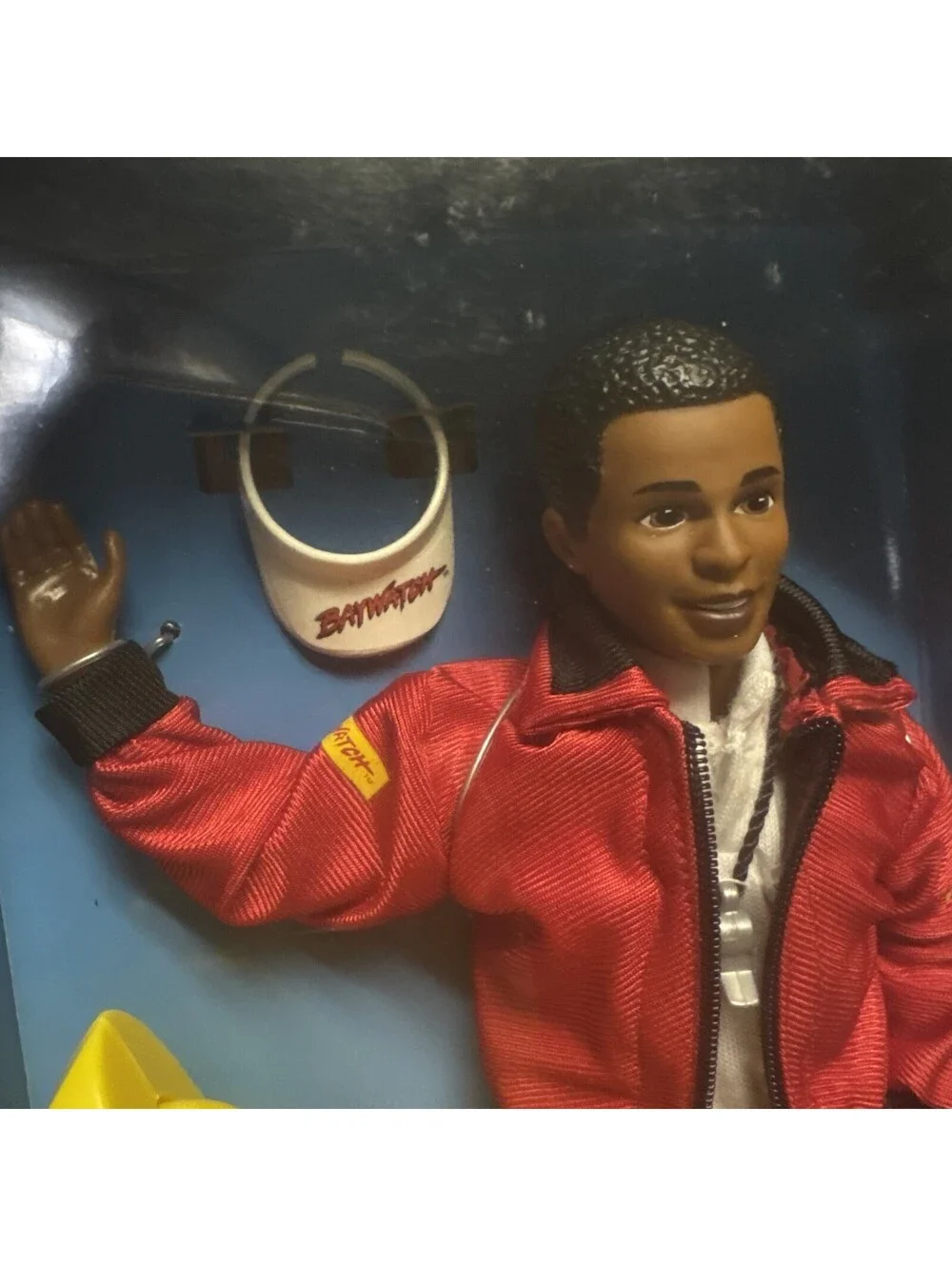 1994 African American Baywatch Lifeguard Ken Doll With Waverunner 13259 NIB